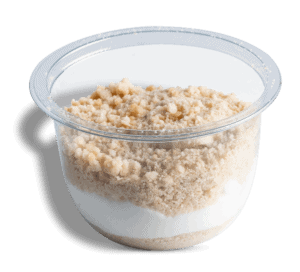 עוגת שמנת פירורים